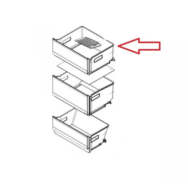 Šuplík AJP75654501 náhradní díl pro uložení potravin v lednici LG