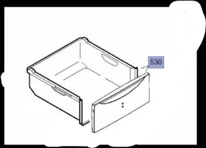 Šuplík 9791901 náhradní díl pro chladničku Liebherr
