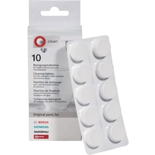 Tablety BSH00311969 určeny pro čištění a odmašťování kávovarů Bosch Siemens