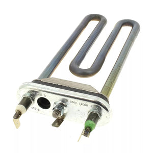 Těleso topné C00110148 pro ohřev vody v pračce Whirlpool Indesit Ariston 200x65mm 1700W