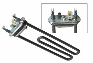 Topné těleso 1325064218 pro ohřev vody v pračkách Bosch Siemens AEG Electrolux Zanussi 250 x 65 mm