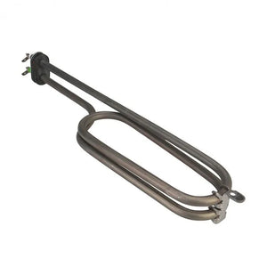 Topné těleso C00289765 určeno pro ohřev vody v pračce se sušičkou Whirlpool 343 x 65 mm