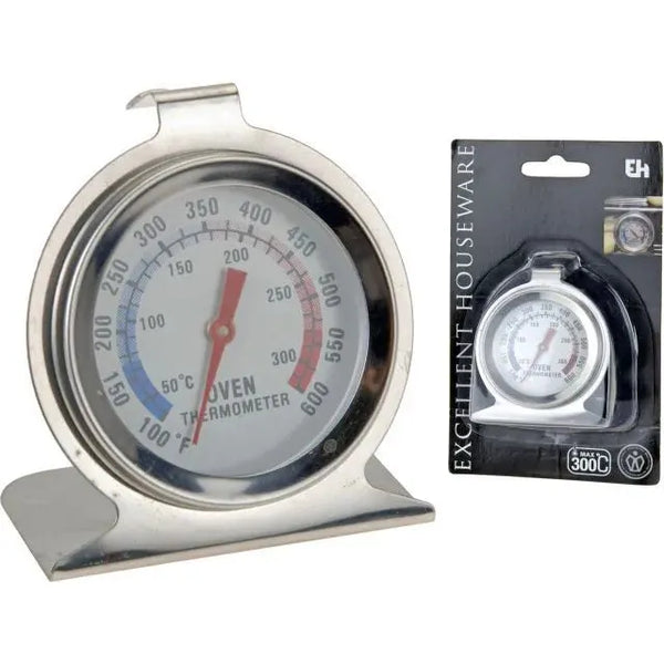 Teploměr analogový 50°C až 300°C určený pro měření teploty v troubě