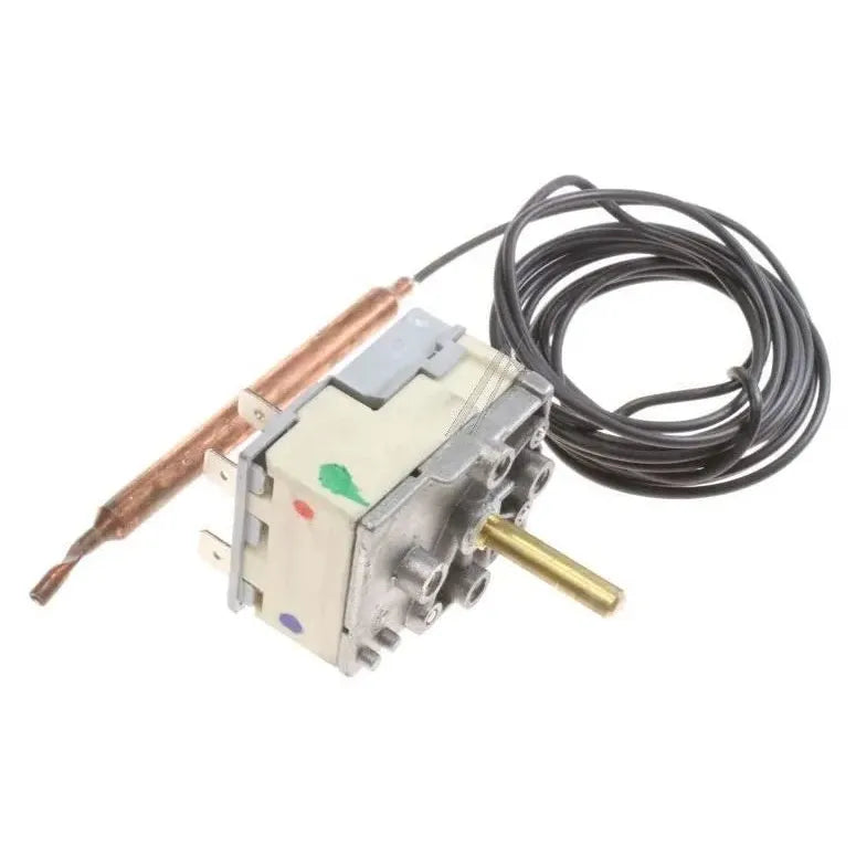 Termostat C00047062 pro regulaci teploty v pračkách Whirlpool Indesit kapilární