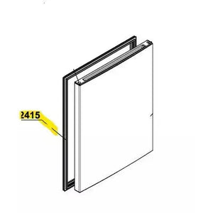 Těsnění dveří 4669521400 pro utěsnění dveří mrazničky Beko Blomberg 530 x 520 mm