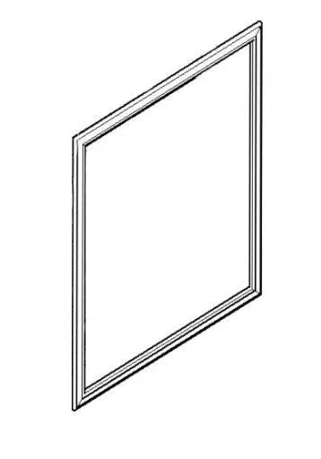 Těsnění 4633082300 pro utěsnění dveří mrazničky Beko Blomberg