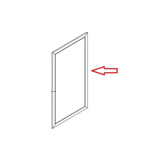 Těsnění dveří k chladničce pro utěsnění dveří do mrazničky Candy Hoover Haier