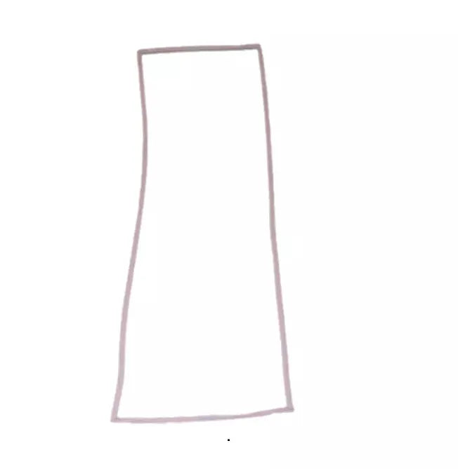 Těsnění dveří mrazničky Amica pro utěsnění dveří chladicího spotřebiče