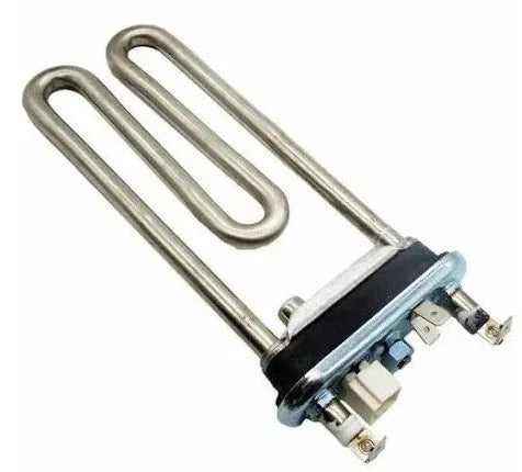 Topné těleso 49049479 pro ohřev vody v pračkách Candy Hoover Haier 185 x 65 mm