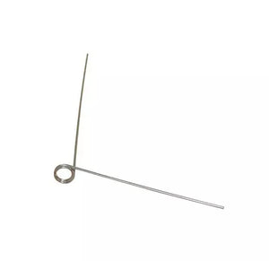 Pružina 6434090 určena k uchycení držáku sáčku a zajišťujeho pevné usazení