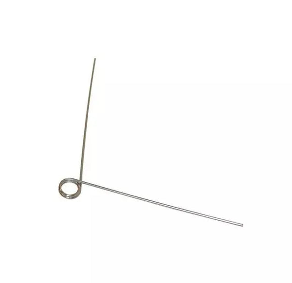 Pružina 6434090 určena k uchycení držáku sáčku a zajišťujeho pevné usazení