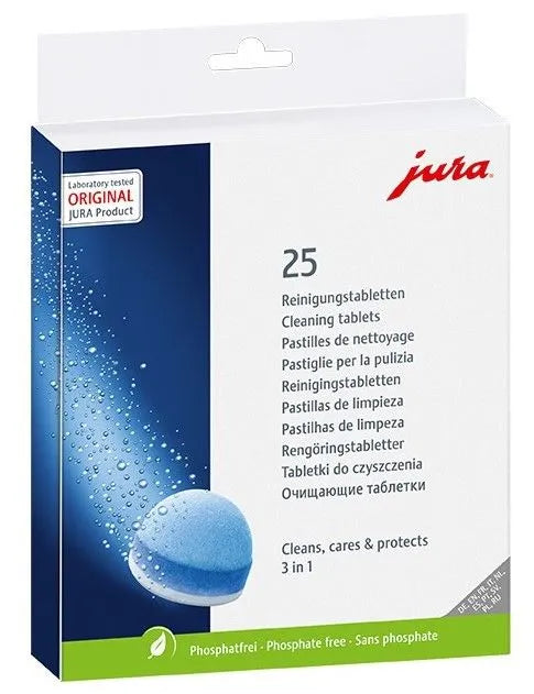 Tableta 62535 určena pro čištění kávovaru Jura