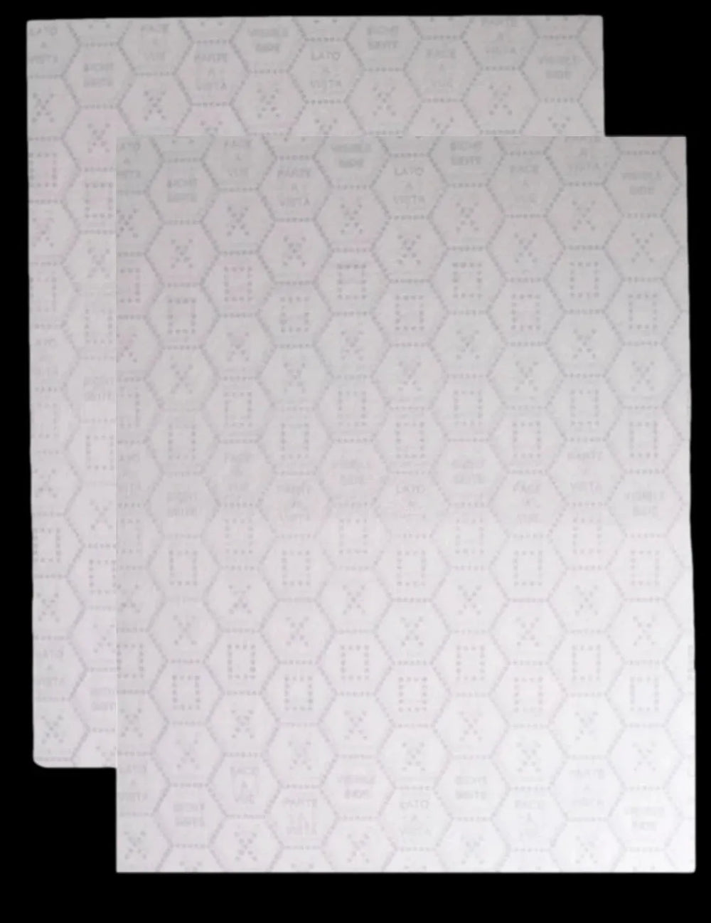 Filtr 481948048221 náhradní díl pro odsavač par Whirlpool Bauknecht 570 x 450 mm sada 2 ks