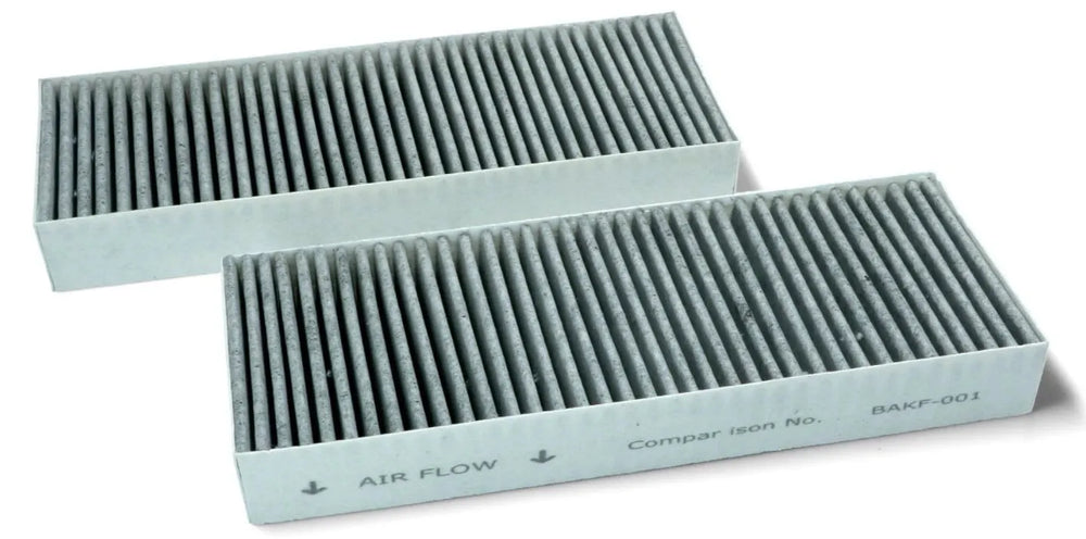 Filtr BAKFS určený pro odstranění pachů v odsavači par Bora 340 x 125 x 60 mm sada 2 ks