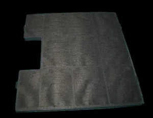 Uhlíkový filtr 1060042 určen pro filtrování vzduchu v odsavači par Amica 247 x 225 x 11 mm