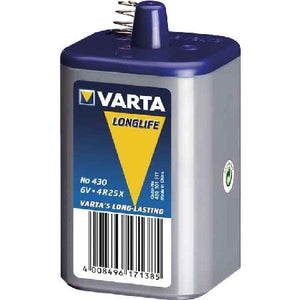 Varta 430 baterie bloková typ 4R25 žárovka