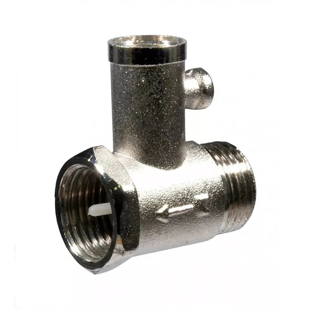 Pojistný ventil 1/2 palce náhradní díl pro ohřívač vody membránový mosazný 6 až 7 bar