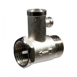 Pojistný ventil 1/2 palce náhradní díl pro ohřívač vody membránový mosazný 6 až 7 bar