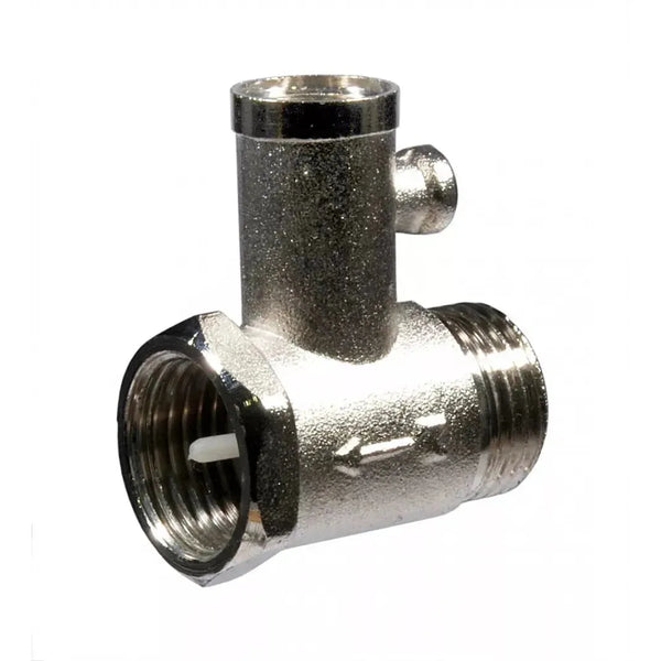 Pojistný ventil 1/2 palce náhradní díl pro ohřívač vody membránový mosazný 6 až 7 bar