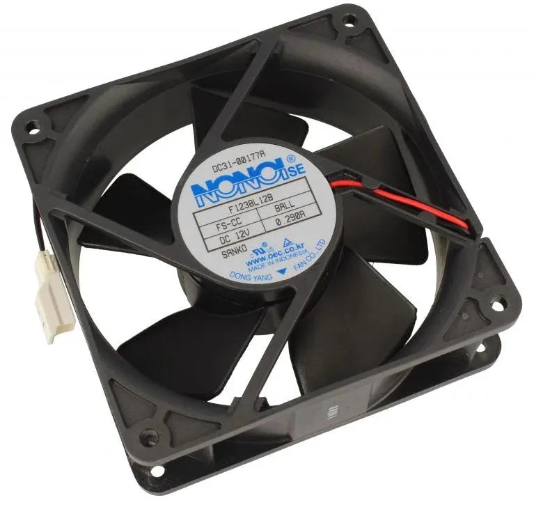 Ventilátor DC31-00177A náhradní díl pro rovnoměrnou cirkulaci vzduchu v sušičce Samsung