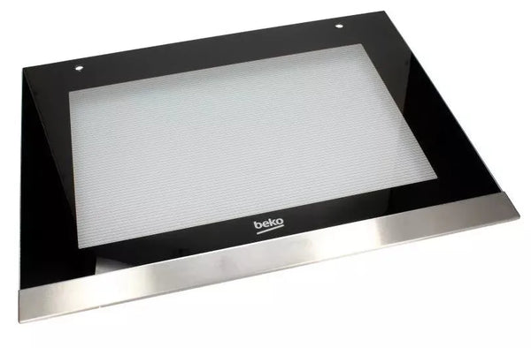 Vnější sklo dveří 210442173 náhradní díl pro troubu Beko vhodný k opravě