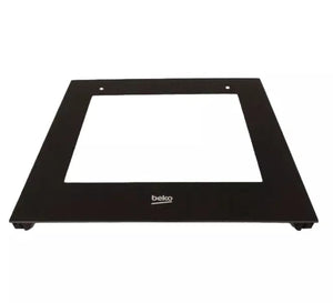 Sklo 410300272 náhradní díl pro dveře trouby Beko a zvyšubezpečnost