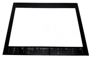 Vnitřní sklo dveří 290441248 náhradní díl pro troubu Beko Blomberg 520 x 400 mm