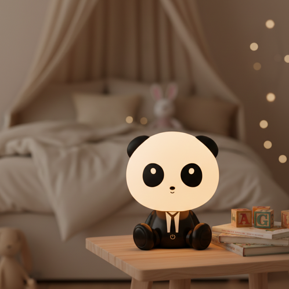 Svítilna dětská PANDA USB-AKU CN
