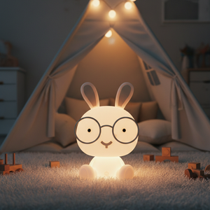 Lampa dětská ZAJÍC LED 2,5W RGB+W