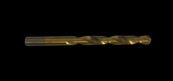 Vrták HSS 10,0 mm určený pro vrtání do kovu a tvrdých materiálů TITAN