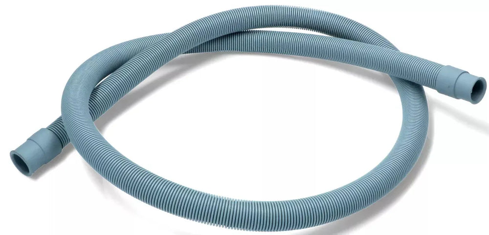 Vypouštěcí hadice pro odvod vody do praček či myček s délkou 150 cm a koncovkami 22 mm a 19 mm