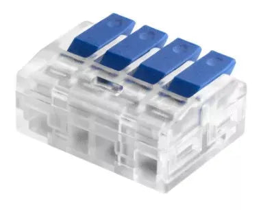 Svorka 4x 0,75-4mm2 určena pro spojení elektrických vodičů WAGO ORNO