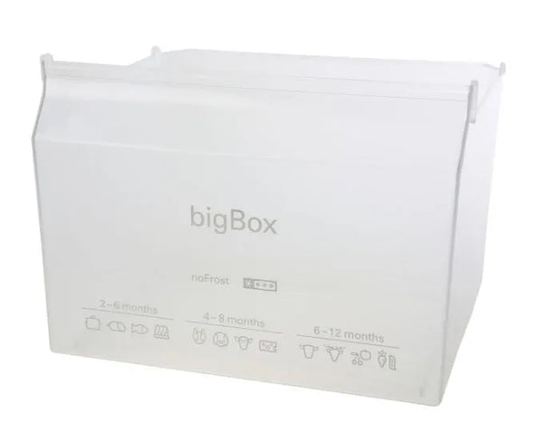 Zásuvka BSH00677032 určena k uskladnění mražených potravin v mrazničce Bosch